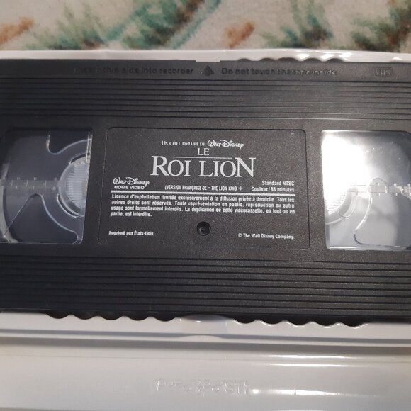 VHS Version Française The Lion King et VHS Roi Lion 2 La Fierté De Simba - Picture 6 of 11